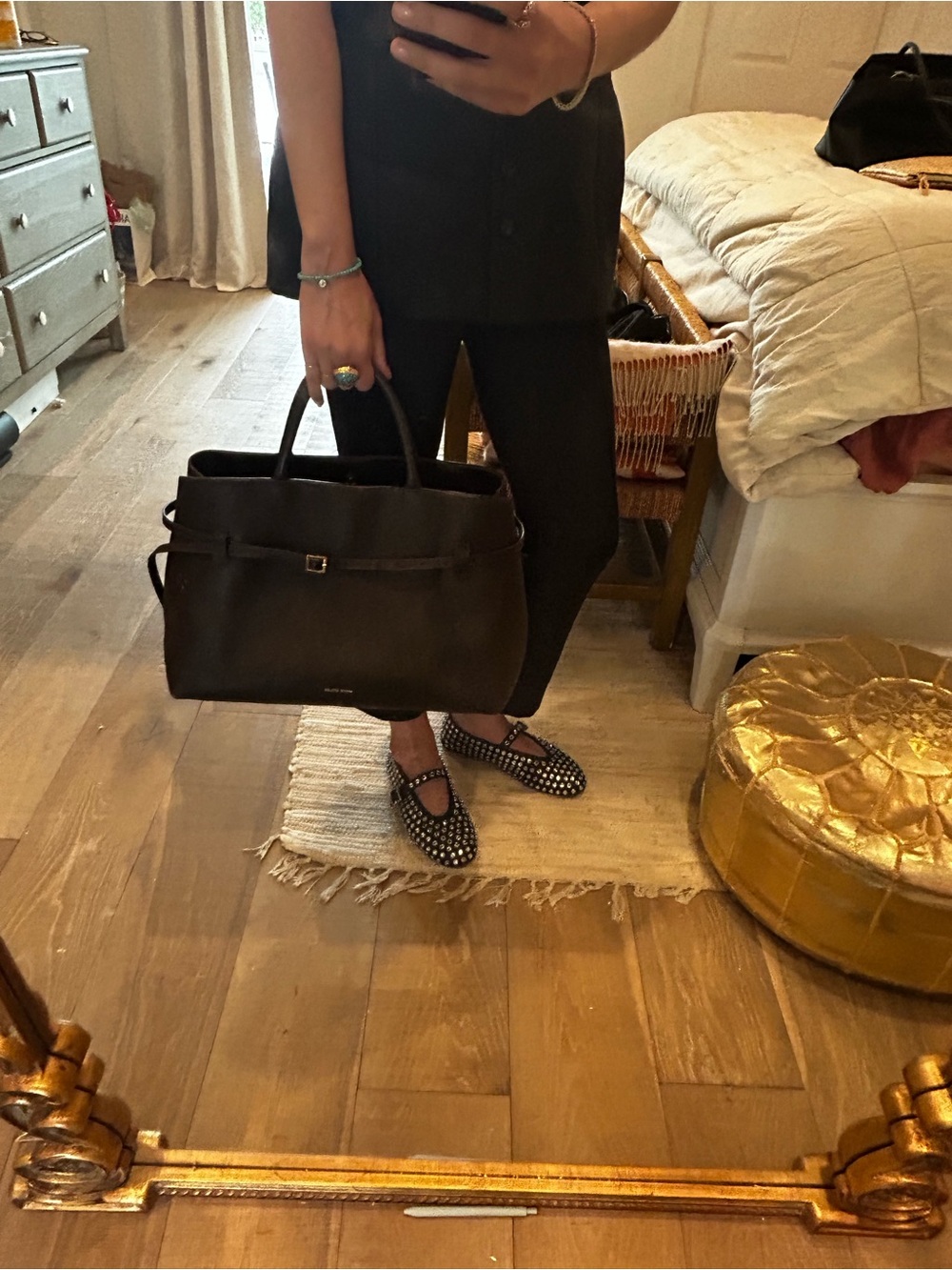 Manu Atelier Le Cambon 35 Satchel in Deep Brown - Picture 13 of 14
